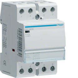 ESC463S - Contactor silencioso 63A, 4NA, 230V 3M HAGER EAN:3250612400430