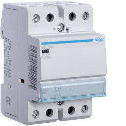 ESL241 - Contactor 40A, 2NF, 12V 3M HAGER EAN:3250612401215