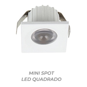 ESL4012WW-GR - 100100200112 - MINI QUADRATISCHER LED-SPOT 3W 3000K IP44 GRAPHIT