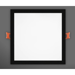 ESL7324CCT-PT - 100100200156 - DOWNLIGHT LED QUADRADO 24W 3CCT PRETO