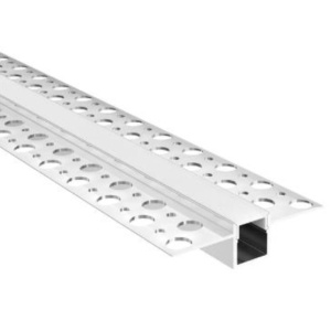 ESL9304 - 100101000197 - Profil enterrant sans finition 55x15 mm avec diffuseur mat