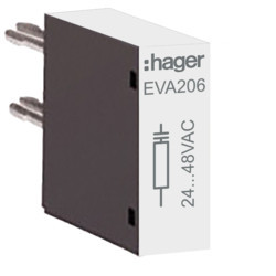 EVA206 - Supresor a 24 V a tamaño 3 HAGER Ean:3250612232161