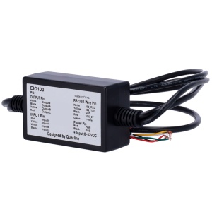 Expansor quecklink - 4 entradas e 4 saídas digitais - 1 wire - Compatível com GV300 séries - Compatível com GV75 séries - Compatível com a série GV65