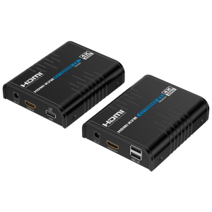 Extensor KVM de sinal HDMI - Alcance 120 m - Resolução 4K - Permite ligações 1:M