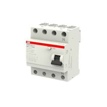 FH204AC-25/0,3 – 4P Differenzialschalter, AC-Klasse, 25A 300mA