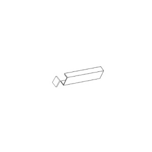 FIN-OUT005-W - Cubrir Perfil OUT005 Blanco