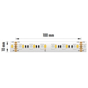 FITA LED EPRO 19.2W 24V RGB+6500K IP20 5MT