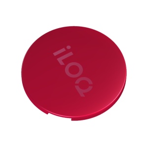 Funda para llave inteligente - Color rojo - Fácil y rápida instalación - Compatible con ILOQ-KEY-S5 - Paquete de 100 unidades