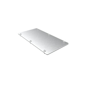 FZ402AL - Placa passa-cabos Alu 230x120 quadro evo HAGER EAN:3250612525010