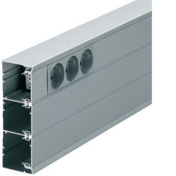 GBA501611aalu - GBA Base 50x161 Aluminium Hager EAN: 4012740204781