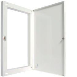 GF113C - Borde c/puerta 50mm c/cerrado. p/GE113B HAGER Ean:3250612860302