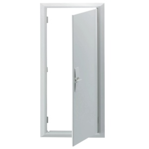 GF218E - rim and metal door w/closure. P/GE218EN HAGER EAN: 3250612860456