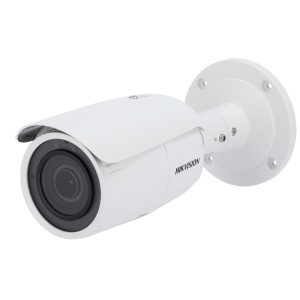 Hikvision – Value Range IP-Bullet-Kamera – 4 Megapixel Auflösung (2560 x 1440) – motorisiertes Varifokalobjektiv 2,8–12 mm – EXIR IR-Reichweite 50 m | PoE IEEE802.3af m – Bewegungserkennung 2.0 | Wasserdicht IP67