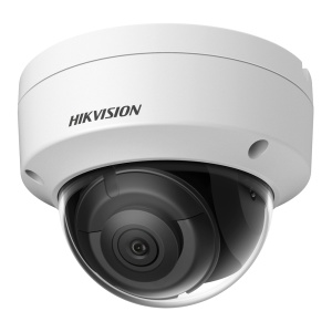 Hikvision - Câmara Dome IP da gama PRO - Resolução 2 Megapixel (1920x1080) - Lente 2.8 mm | IV 30 m | PoE | Deteção de rostos - Acusense | Deteção de movimento 2.0 - 120 dB WDR | IP67 | IK10