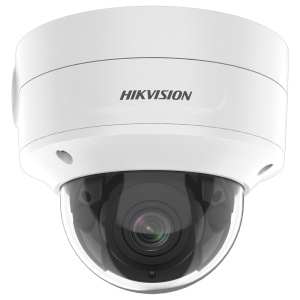 Hikvision - Câmara Dome IP da gama PRO - Resolução 8 MPx | Powered by DarkFighter - Lente 2.8~12 mm | PoE | Alarmes | Áudio - Gama IR 40 m | deteção de movimento 2.0 - AcuSense | Reconhecimento Facial | IP66, IK10