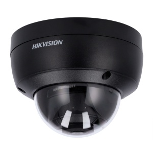 Hikvision - Cámara domo IP gama PRO - Resolución de 4 megapíxeles (2688x1520) - Lente de 2,8 mm | Alarmas | Audio | PoE - Alcance IR de 30 m | Detección de movimiento 2.0 - AcuSense | Detección facial