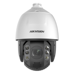 Hikvision câmara motorizada IP gama PRO - Resolução 4 MPx | Powered by DarkFighter - Lente 4.8~120 mm (25X) | Áudio | Alarmes - IR 200 m | Deteção de movimento 2.0 | Hi-PoE - AcuSense | Face Capture | Contagem de pessoas - MicroSD | IP67,IK10 | Microfone