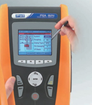 HV000824-0204 - HV000824-0204 - Analizador de calidad de energía Gato IV con HT4005N HT ITALIA