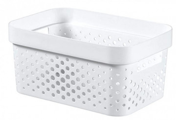 Infinity 4.5 L Panier recyclé blanc