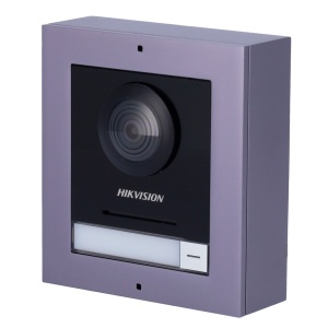 IP-Video-Gegensprechanlage – 2-Mpx-Kamera – Zwei-Wege-Audio – mobile Anwendung über Monitor – geeignet für den Außenbereich IP65 – modulare Aufputzmontage (im Lieferumfang enthalten)