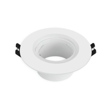 Jante rond mince, fixe Gu10 blanc