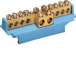 Km10n - bar. Neutral Screw 2x16+8x10 Hager EAN: 3250613831080