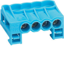 KN04N - Borne p/neutro,gamma,4x16mm² 90A HAGER EAN:3250613849269