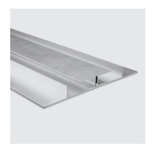 Lanhoso PFG02053 - Alum Profile. Indirect light base 152x14.5x2000mm lacked black 1un 1un