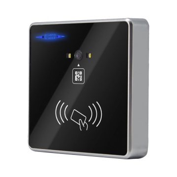 Lector de acceso de superficie - Acceso poner tarjeta e QR - Indicador LED e acústico - Wiegand 26/34 - Compatible con equipo de terceros - Adecuado a usar em interior | asamblea em superficie