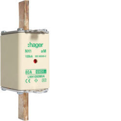 LNH1080M6A - NH1 AM FUSE SIFFICATION 80A 690V HAGER EAN: 3250614125966