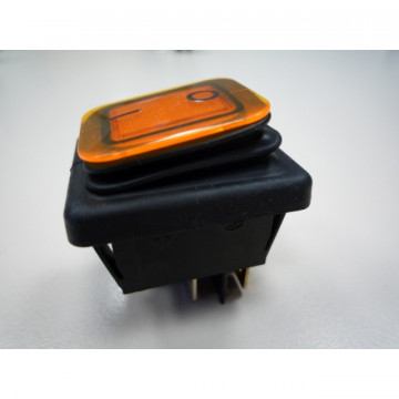 Lumin Panel Switch.amarelo IP65 I/O 16A 250 V