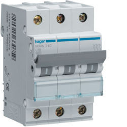 MMN310 - Interruttore magnetotermico 3P 10A 25kA 3M HAGER EAN:3250614440175
