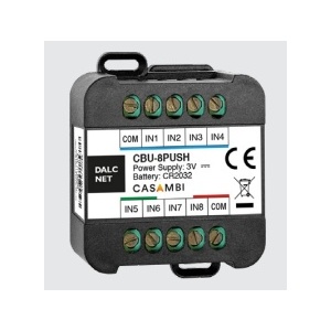 Module 8 Inputs 2213226.8CH - Module without wires with 8th -entrance pile Casambi 1un