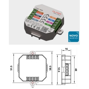 Módulo de 4 Entradas 230Vac /12Vdc/24Vdc CASAMBI