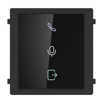 Módulo de extensão - Indicador do estado de abertura - Indicador de chamada - Indicador de áudio activo - Apto para exterior IP65 - Montagem modular