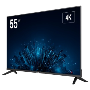 Monitor 55" - Resolução 4K - Taxa de atualização 60 Hz - Contraste 4000:1 - Tempo de resposta 6,5 ms - Altifalantes 2x10 W