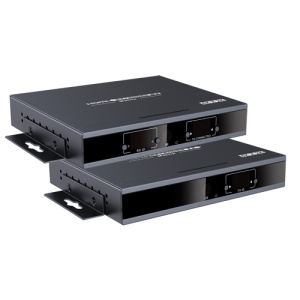 Multiplicateur de signal HDMI - Connexion réseau - jusqu'à 100 diffuseurs et récepteurs illimités - jusqu'à 4K (entrée et sortie) - Permet la télécommande - Contrôle via l'application informatique