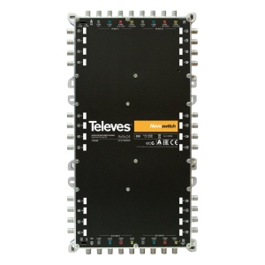 Multiswitch 9x9x24 "F" terminal/waterfall, quad compatible