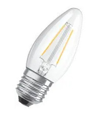 OSRAM LEDVANCE - 4058075590670 - Bombilla LED PARATHOM Oscuro CL B Filmear 40 oscuro 4,8W/827 E27 4,8 W 470