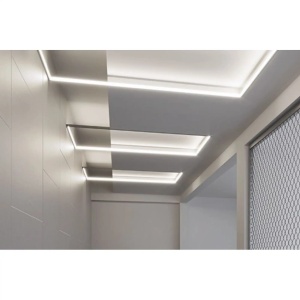 Perfil alum. Encastrar 30,20x24,50x2000mm Anod.
