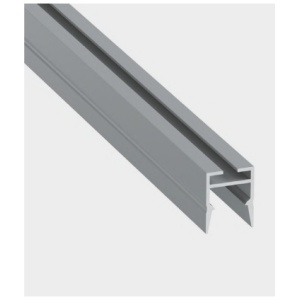 Perfil alum. Linha Basic Saliente Branco 17,4x22x2000mm SLIMO