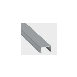 Perfil alumÍnio para suspensão 14,5x28,3x2000mm Anodizado FIXO