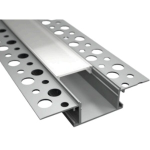 PRO002-A-4M-Aluminum Profile 4MT Anod Project. Gray