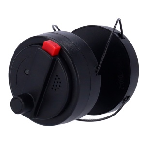 Proteção eletrónica antirroubo EAS - RF 8.2 MHz | Libertação magnética - Alarme duplo com correias em forma de aranha - Dimensões: 50 (Ø) mm - Compatível com antenas RF