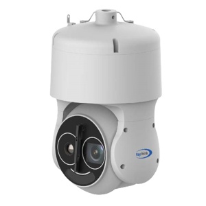 Raythink velocidad cúpula bi-espectro PD4 serie - Sensor térmico 640x512 Vox No enfriado 12 μm - Sensibilidad térmico ≤40mK (@25°C,F#1.0,25Hz) - Sensor visible 1/1.8" 4Mpx CMOS - Lente térmico 50mm - Lente visible 6.5~240mm (zoom 37X))