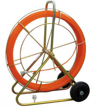 RECIPIENTE DE ACERO VERTICAL DE 800 M/M PARA SONDAS DE 9 M/M CON RODAS