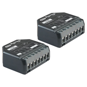 Relé Shelly 2PM Gen4 - Wi-Fi 2.4 GHz / Bluetooth / Zigbee - Interruptor inteligente - Suporta 110-240 V / 24V - Controlador de persianas - Compatível com Alexa e Google