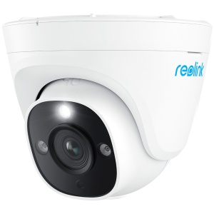 Reolink Câmara Turret IP 8MP P334 PoE - 8MP (3840 x 2160) | 4K Ultra HD @ 25FPS - PoE / Luz LED - Zoom digital 5X - Áudio bidirecional / ranhura para MicroSD - Apta para exterior