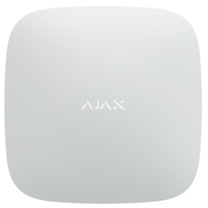 Repetidor - Certificado NFA2P e grau 2 - Ligação rádio e Ethernet - Sem fios 868 MHz Jeweller e Wings - Compatível com fotodetectores - Até 200 dispositivos, dependendo do modelo do Hub - Batería de Back up até 38 horas