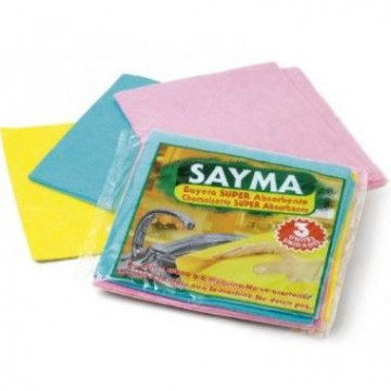 RN -1776 - Colorful cloth SAYMA 36x40 cm 3 UNDS REF. 69